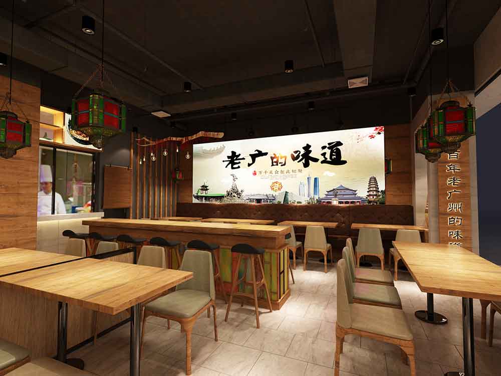 老广记茶餐厅深圳店效果图